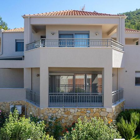 Louloudis Pool Villa Skala Rachoni  Dış mekan fotoğraf