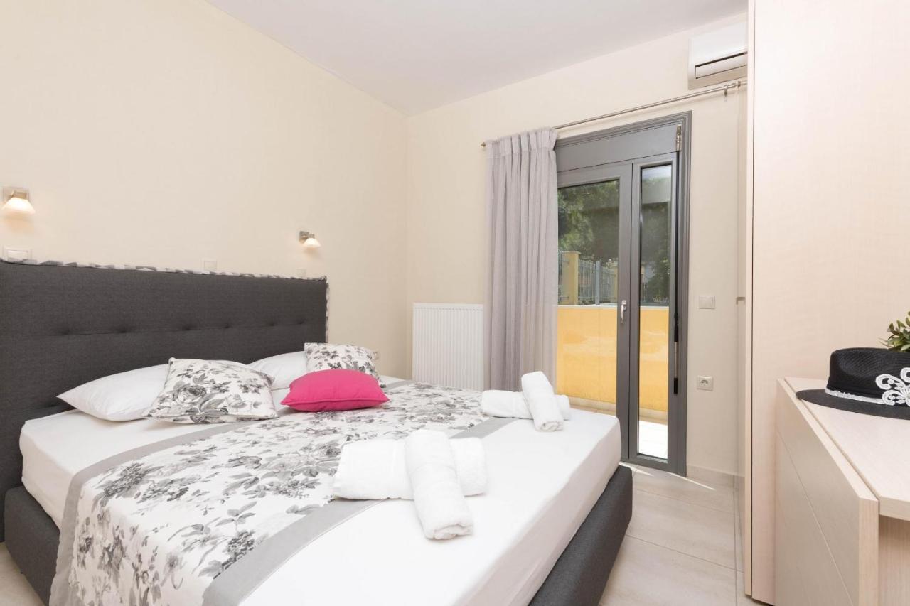 Louloudis Pool Villa Skala Rachoni  Dış mekan fotoğraf
