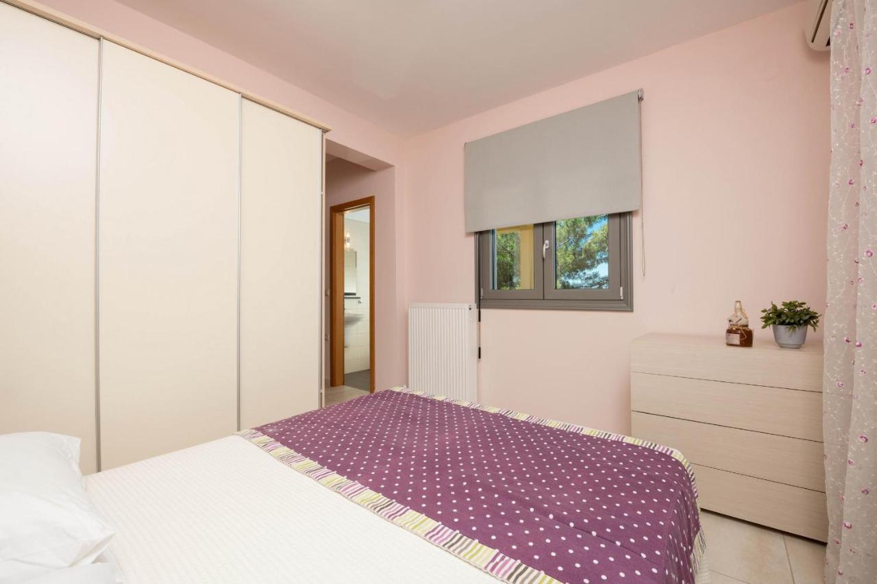 Louloudis Pool Villa Skala Rachoni  Dış mekan fotoğraf