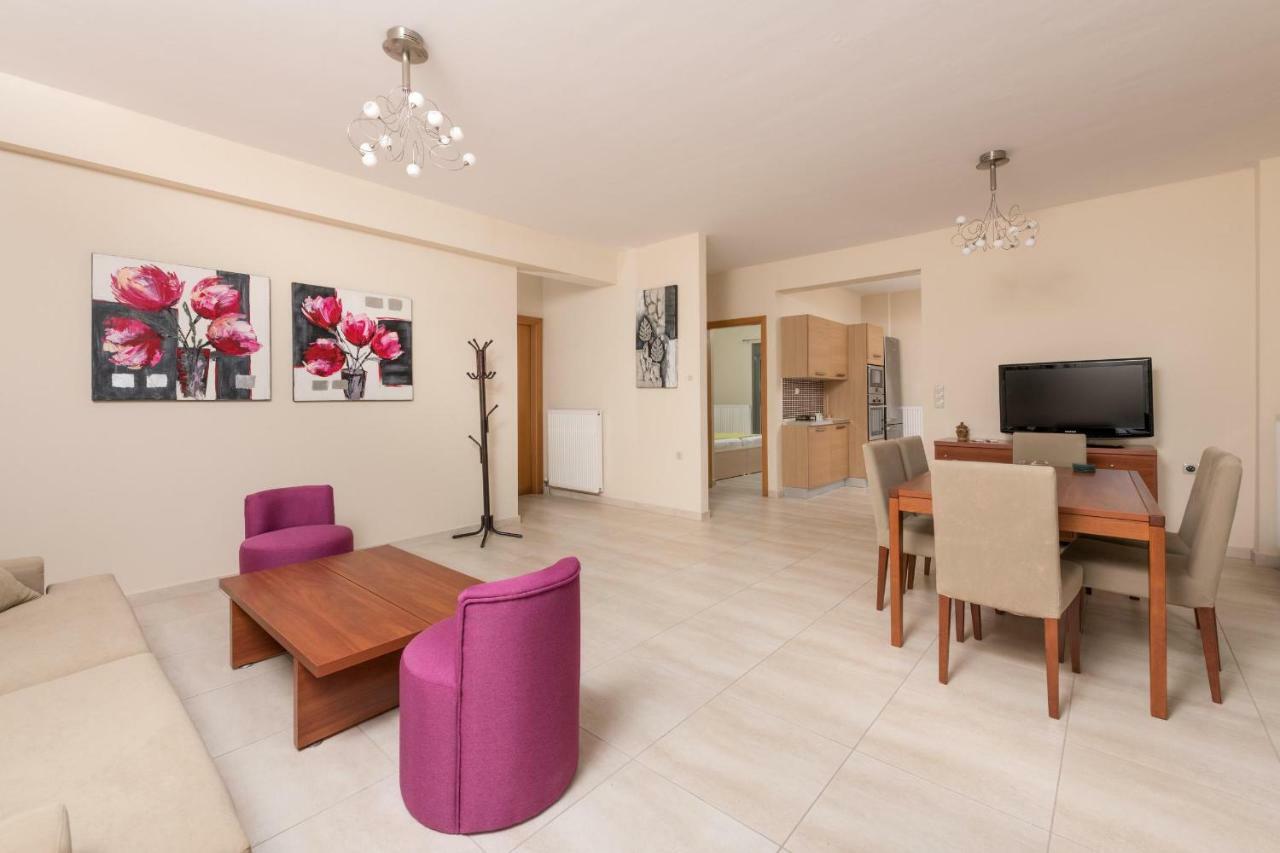 Louloudis Pool Villa Skala Rachoni  Dış mekan fotoğraf